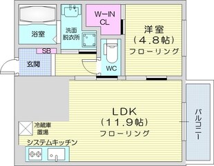 （仮称）北13条東12丁目MSの物件間取画像